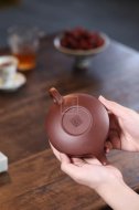 《望子成龍》宜興紫砂壺底槽青純手工工藝美術師泡茶壺特價茶具