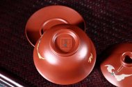 《福在眼前蓋碗小杯套裝》宜興紫砂茶壺紫砂泡茶壺朱泥手工工藝美術員泡茶壺