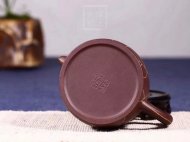 《金絲秦權》宜興紫砂壺工藝美術師手工紫泥泡茶壺秦權茶具