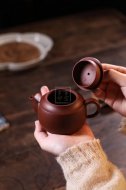 《玲瓏》宜興紫砂壺紫泥實力派名家全手工茶壺茶具