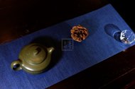 《魚樂》宜興工藝美術師手工紫砂壺茶壺具民國綠