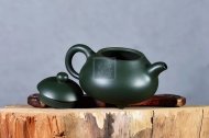 《三足乳丁》民國(guó)綠清全手工老師作品收藏乳鼎