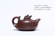 《牧牛》宜興紫砂壺全手工紫泥