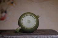 《魚樂》宜興工藝美術師手工紫砂壺茶壺具民國綠