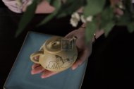 《心舟石瓢》宜興紫砂壺工藝美術師全手工本山段心舟石瓢泡茶壺茶具