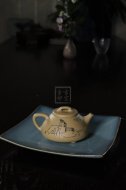 《心舟石瓢》宜興紫砂壺工藝美術師全手工本山段心舟石瓢泡茶壺茶具
