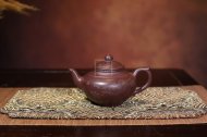 《笑櫻》宜興笑櫻紫砂助理工藝美術師胡小香手工紫泥泡功夫茶壺套壺