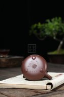 《石瓢》紫砂壺宜興工藝美術員純手工八十年代紫泥石瓢泡茶壺