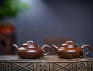 獨家首發(fā)，品名：線圓。泥料：極品紫泥（