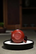 《百福圓珠》宜興紫砂壺工藝美術師純手工茶具花器泡茶器大紅袍圓珠
