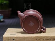 《竹段》宜興紫砂壺工藝美術師手工竹段紫茄泥