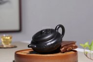 《仿古》宜興紫砂壺高級(jí)工藝美術(shù)師手工茶壺茶具天青泥仿古
