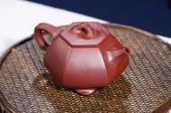 《三足六方石瓢》宜興工藝美術(shù)師手工紫砂壺石瓢全手工一廠紫泥泡茶壺