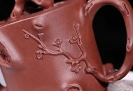 《明式梅樁》紫砂壺宜興高級工藝美術師手工底槽青梅樁泡茶壺茶壺