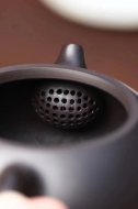 《小圓珠》宜興工藝美術師全手工黑朱泥圓珠紫砂壺茶具