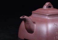 《觚棱》宜興純高級(jí)工藝美術(shù)師全手工紫泥紫砂壺茶具
