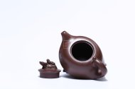 《牧牛》宜興紫砂壺全手工紫泥