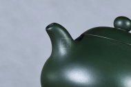 《三足乳丁》民國(guó)綠清全手工老師作品收藏乳鼎
