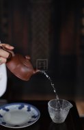 《裙舞》宜興紫砂壺工藝美術師純手工創新壺泡茶壺底槽青茶具